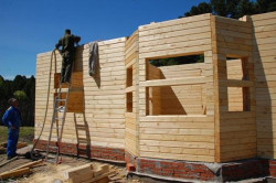 Особенности строительства домов из бруса